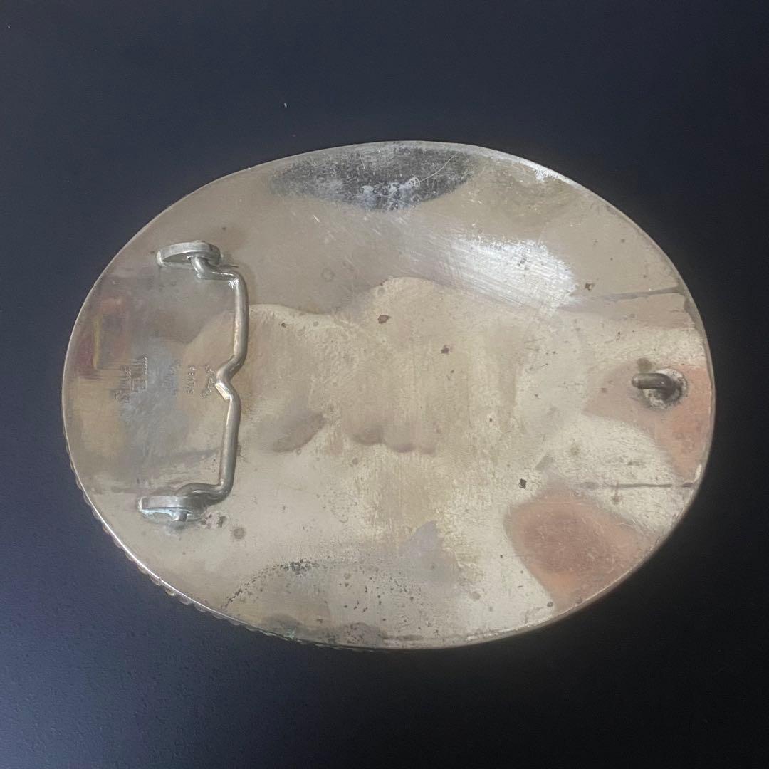 特大 sunset trails ウエスタン ベルト バックル 925