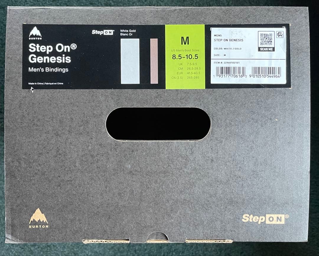 美品！BURTON Step On Genesis Mサイズ