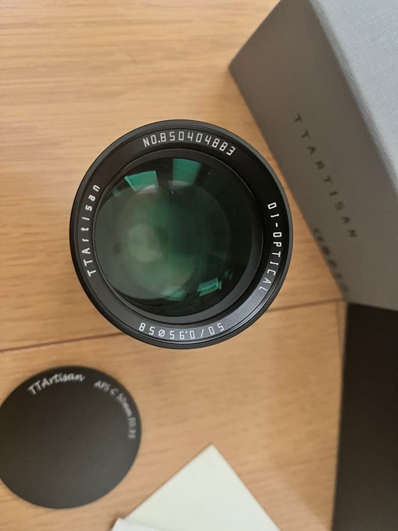 TTtartisan 50mm f0.95 xマウント銘匠光学 fujifilm