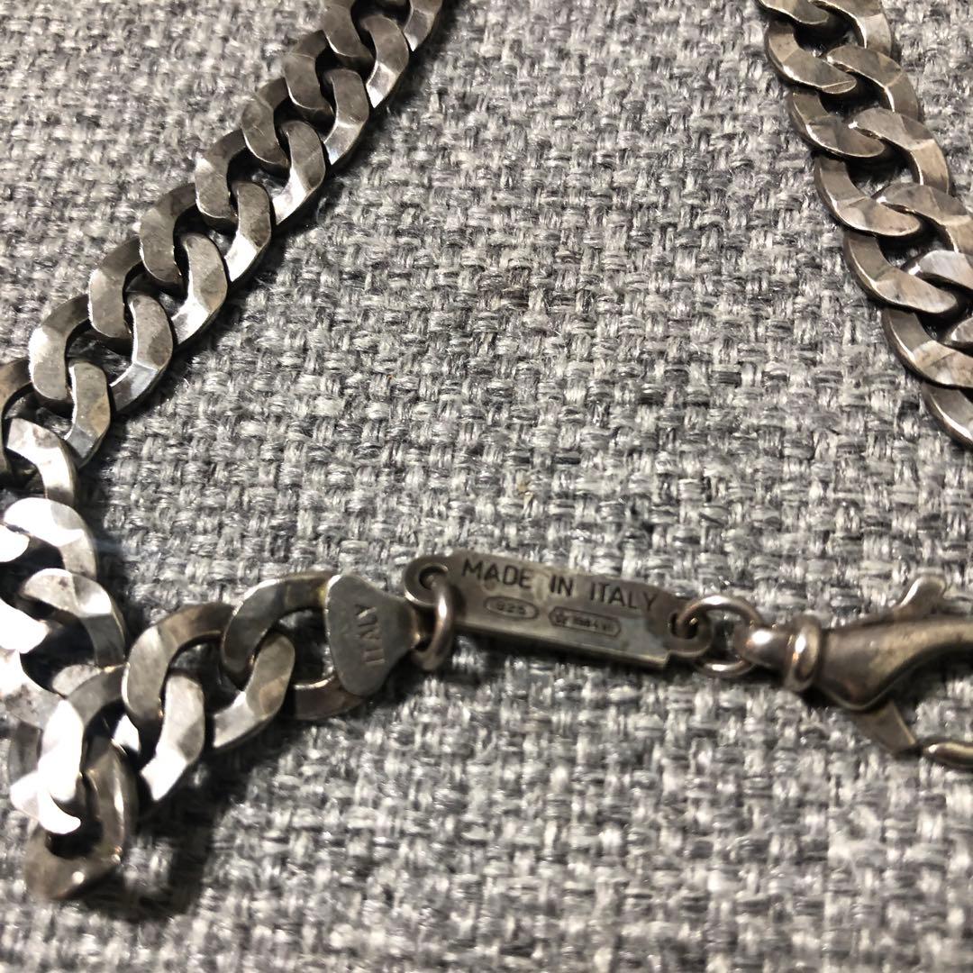 マルタンマルジェラ ネックレス 喜平ネックレス シルバー