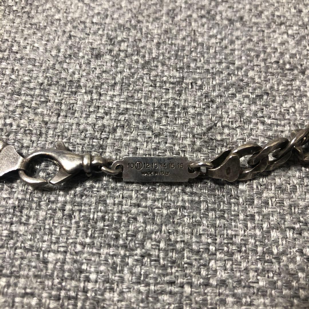 マルタンマルジェラ ネックレス 喜平ネックレス シルバー