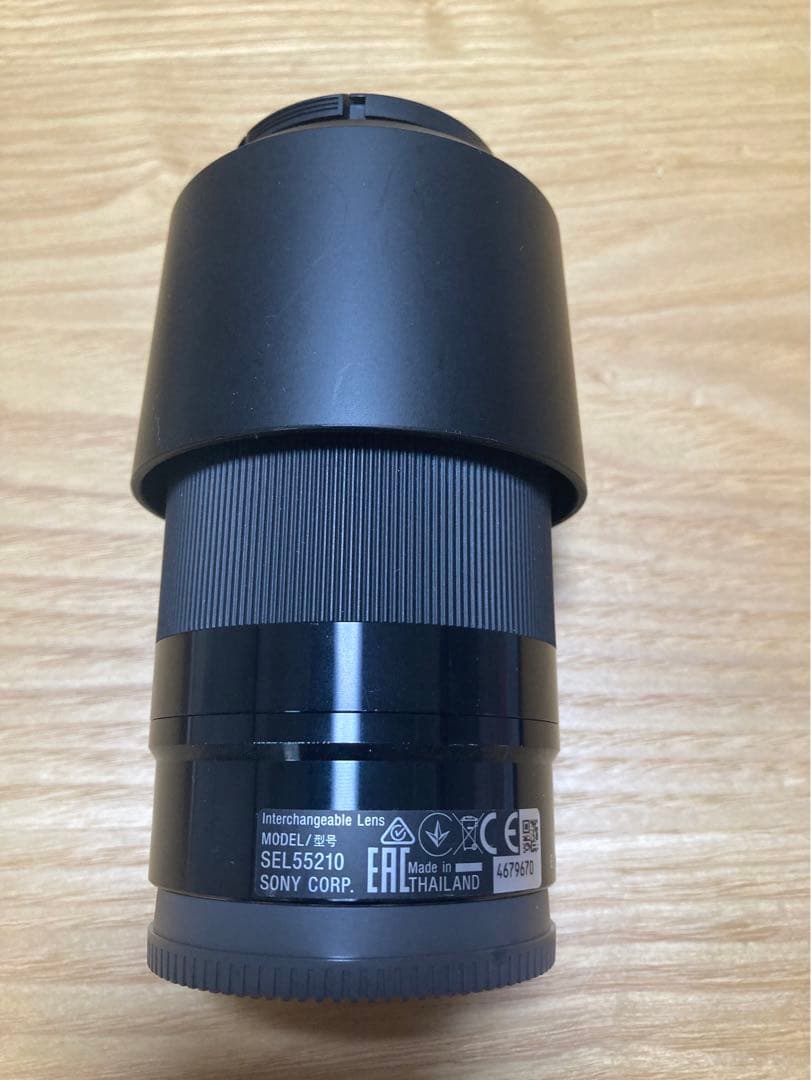 SONYソニーSEL55210 望遠ズーム前後キャップ付き