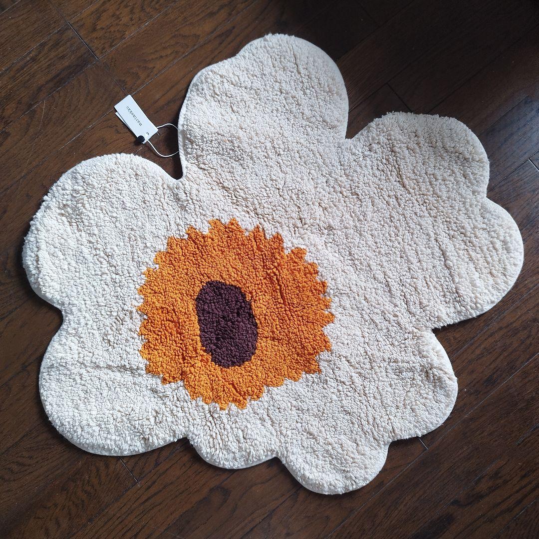 新品未使用 marimekko ウニッコ　バスマット ラグ