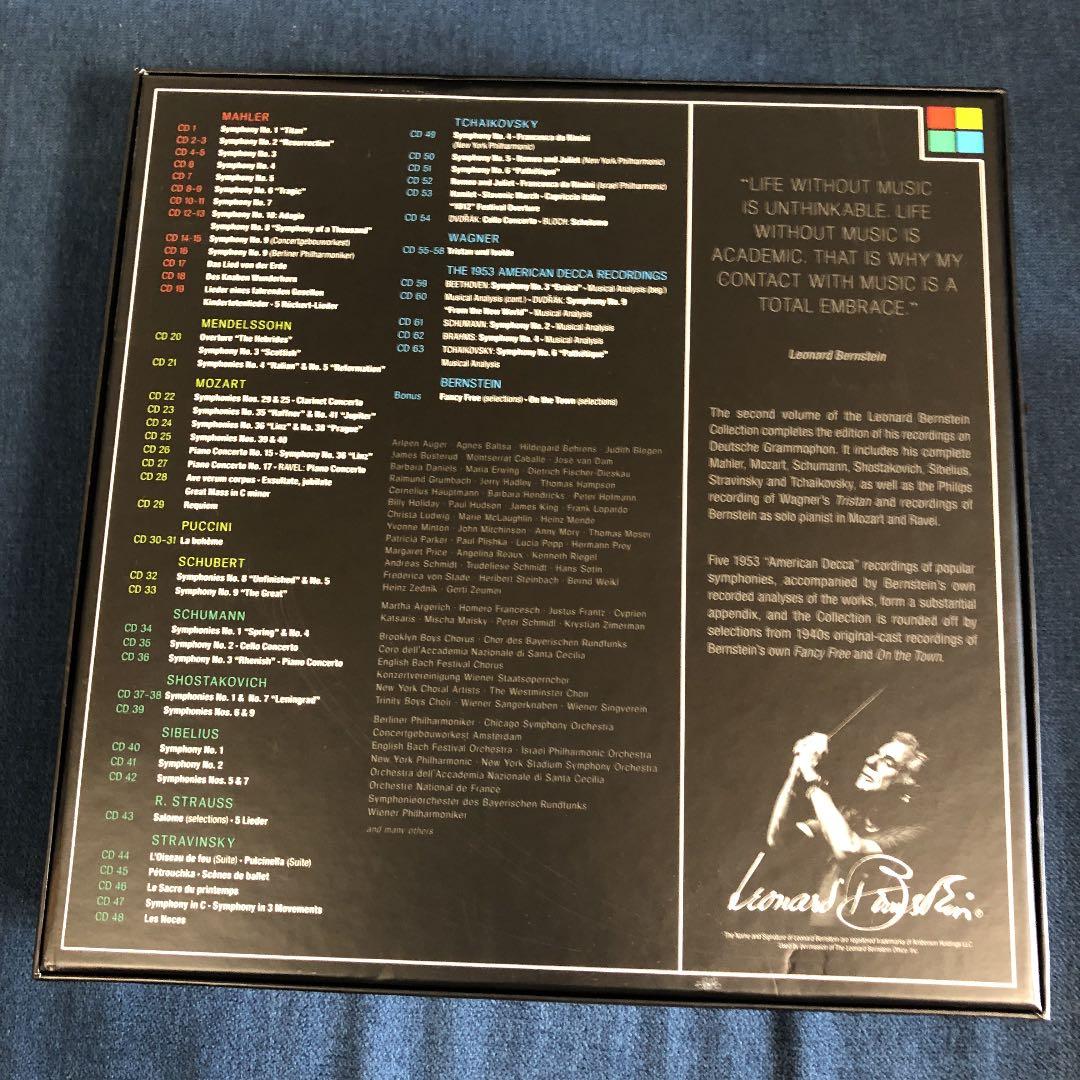 レナード・バーンスタイン・コレクション第１集（５９ＣＤ＋ＤＶＤ第２集（６４ＣＤ）