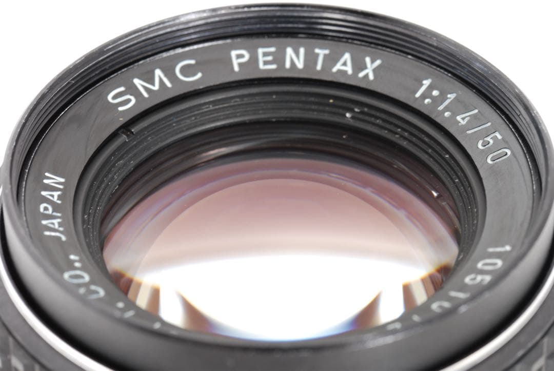 【整備済】SMC PENTAX 50mm f1.4 初期Kマウント