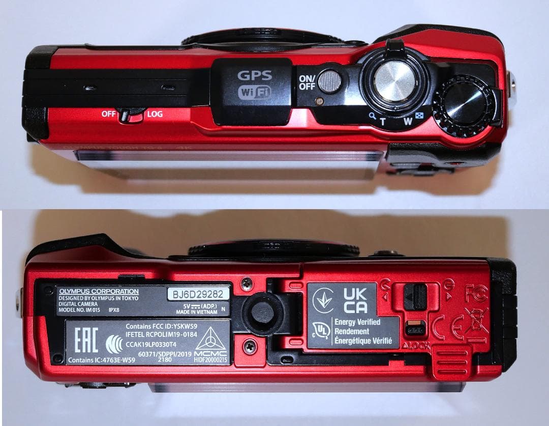 美品 潜水 OLYMPUS TG-6 Tough 耐水シリコンカバー 専用ポーチ