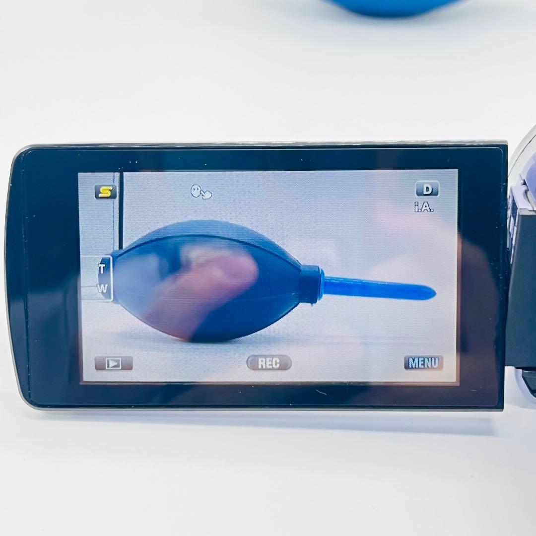 JVC ビデオカメラ Everio バイオレット GZ-HM33-V