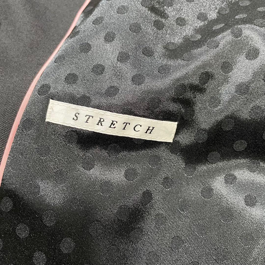 美品 エヌライン パンツスーツ 3点セット 大きいサイズ 17号 ブラック　黒