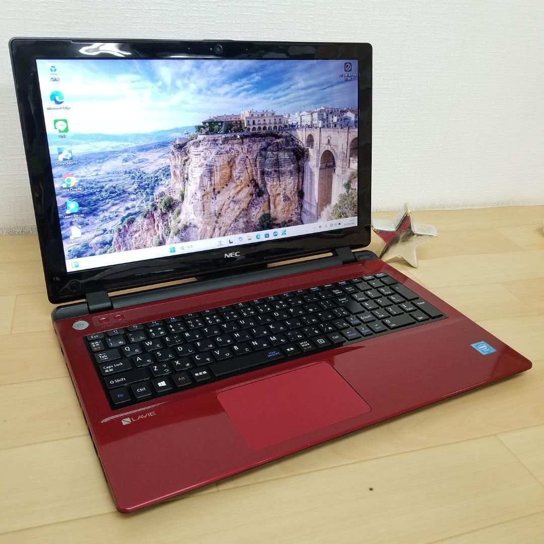 期間限定 新品SSD Win11 DVD再生可 ノートPC NEC(E0705)