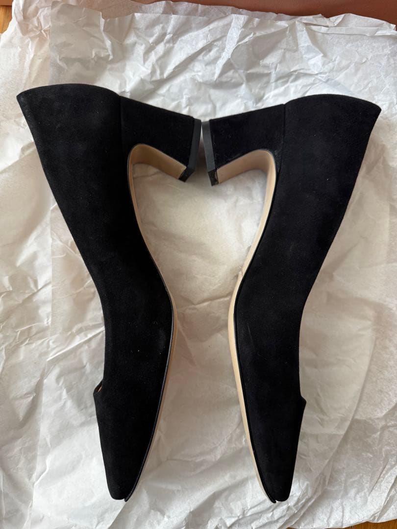 【新品未使用】FABIO RUSCONI ブラックパンプス