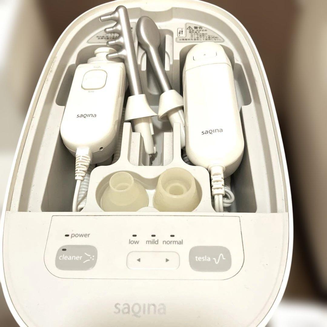 美品！saqina pino スチーマー・テスラ・クリーナー