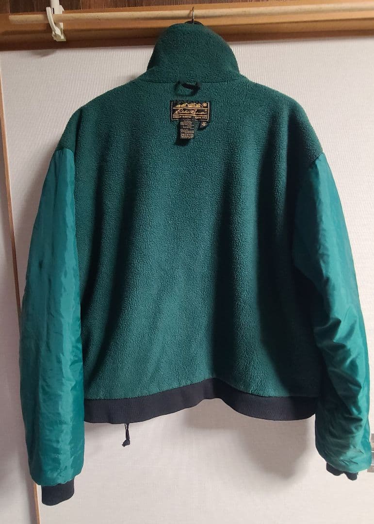 80s 黒タグ ブラック USA製 EddieBauer エディーバウアー