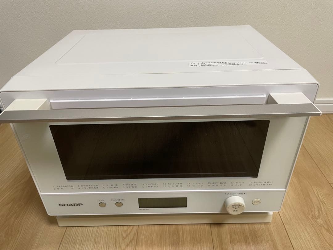 美品✨【2019年製】SHARP オーブンレンジ RE-WF18A-W