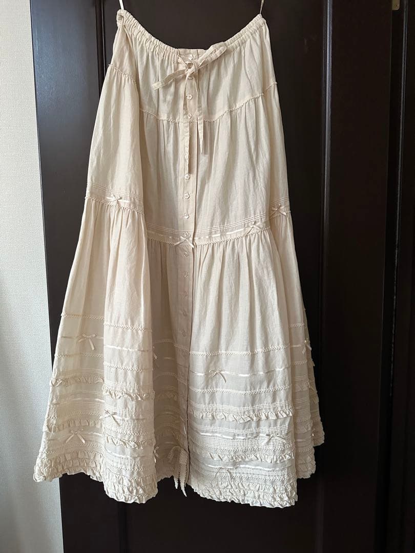 ピンクハウス　ローンティア－ドロングスカ－ト(ペチコ－ト)