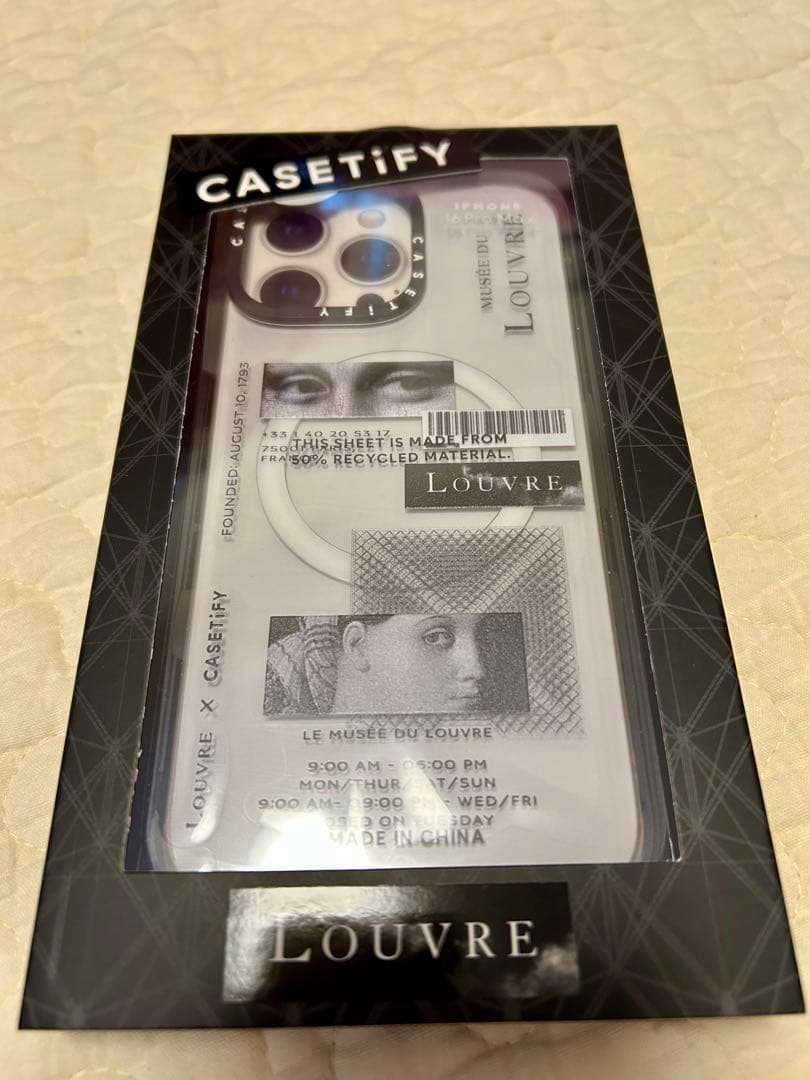 Casetify ルーヴル美術館コラボ iPhoneケース