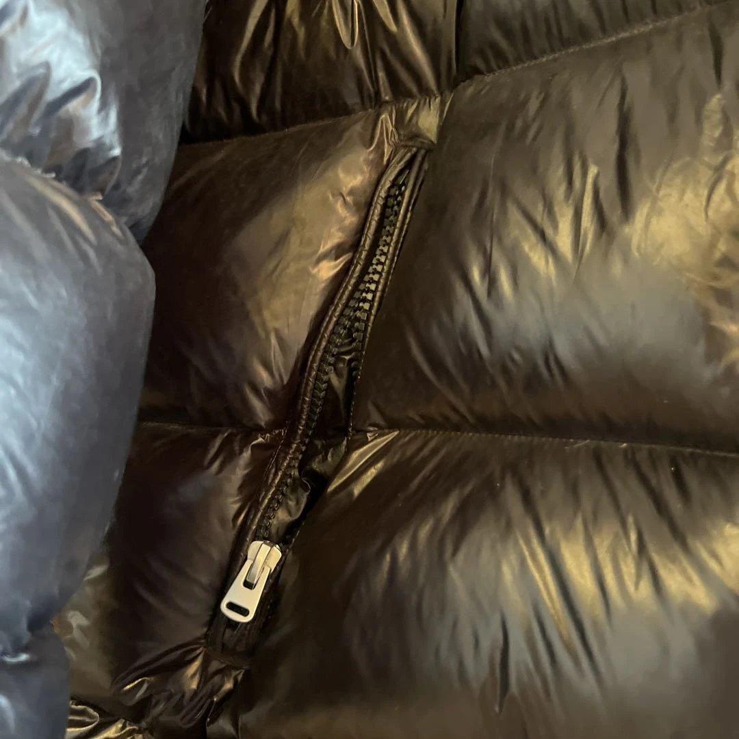 ぐみっこさん専用80%ダウン ロングパフジャケット 黒 XL フード付