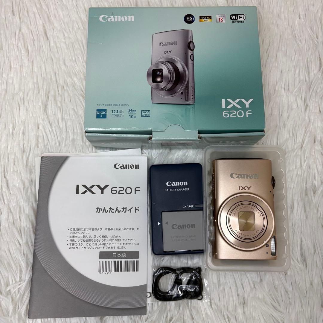 極美品　Canon　IXY 620F PC2013 充電器　箱 コンデジ　動作品