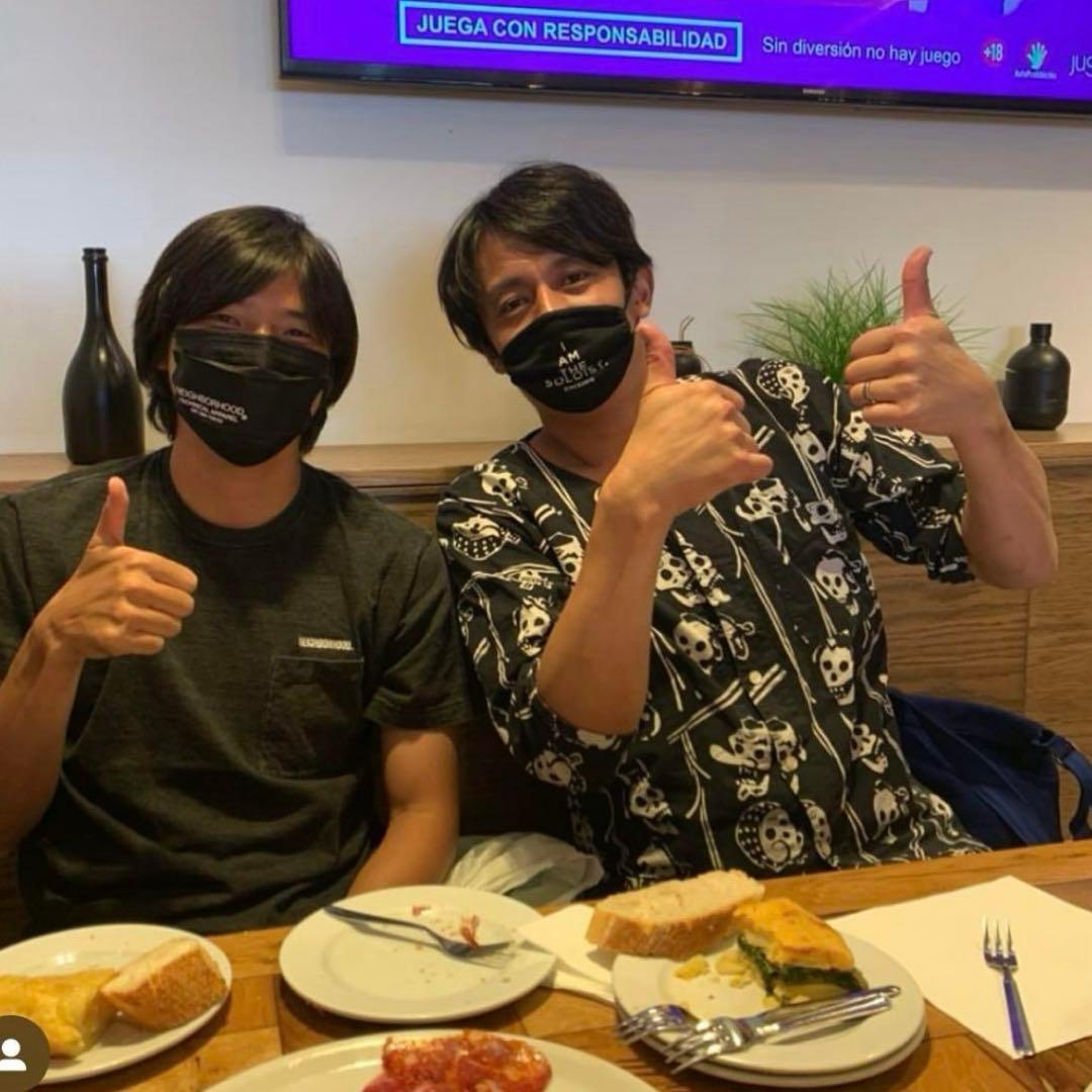 BUENA VISTA 宵宵祇園 鯉口シャツ 石塚啓次 ブエナビスタ ドクロ