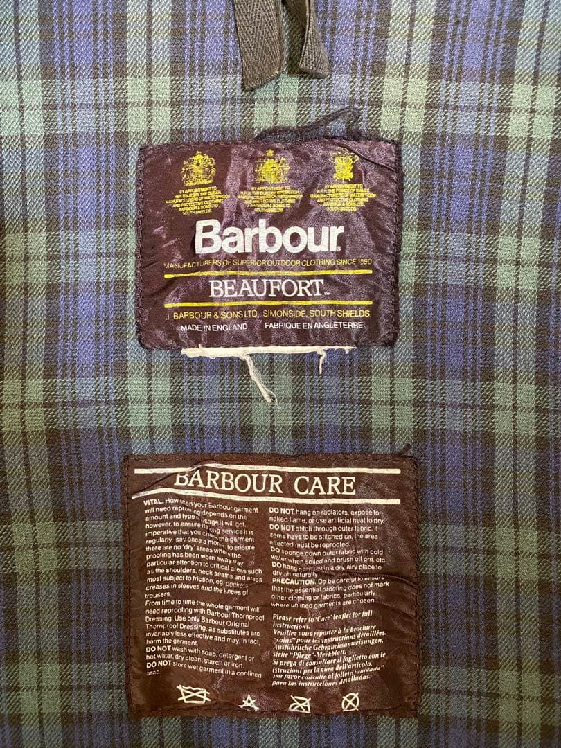 Barbour バブアー beaufort ビューフォート 90s バーク