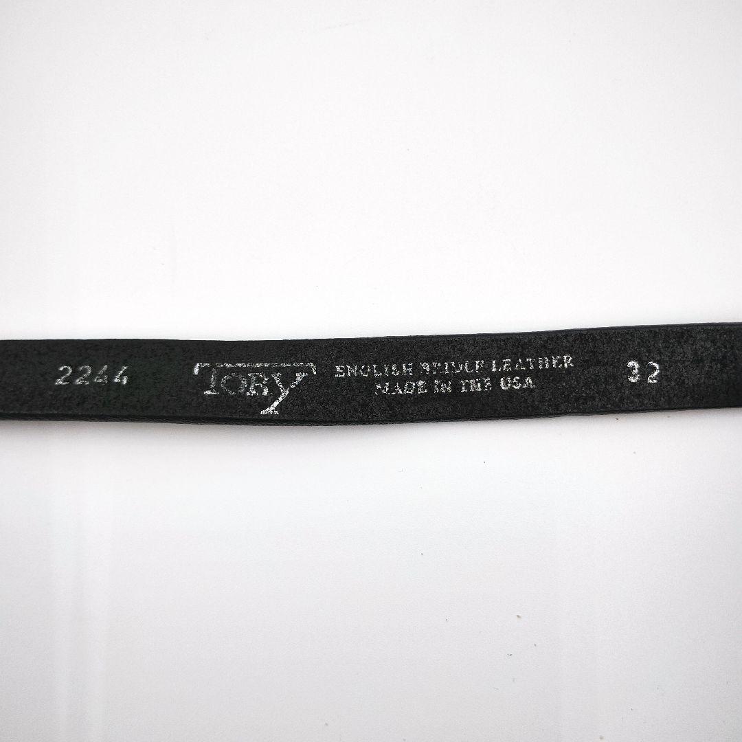 美品✨️32inch トリーレザー　2244　ウエスタンベルト　ナローベルト