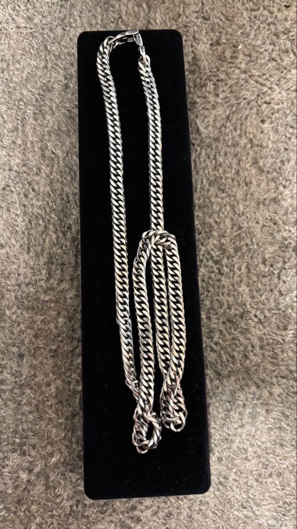 喜平　ネックレス　6面ダブル