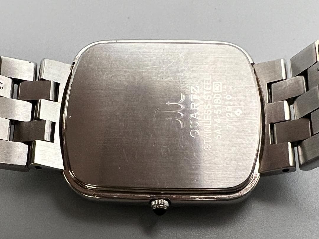 CREDOR セイコークレドール 5A74-5180 純正オリジナル SSベルト