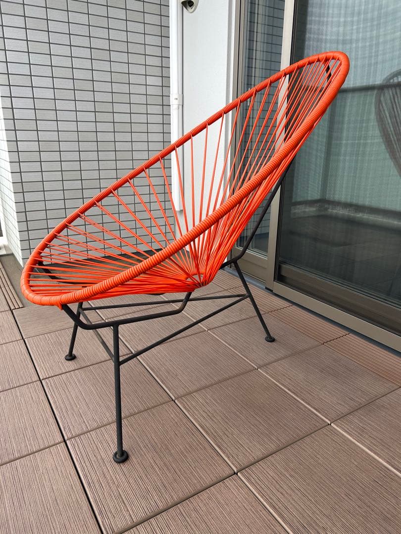 タナカ　アカプルコチェア オレンジ