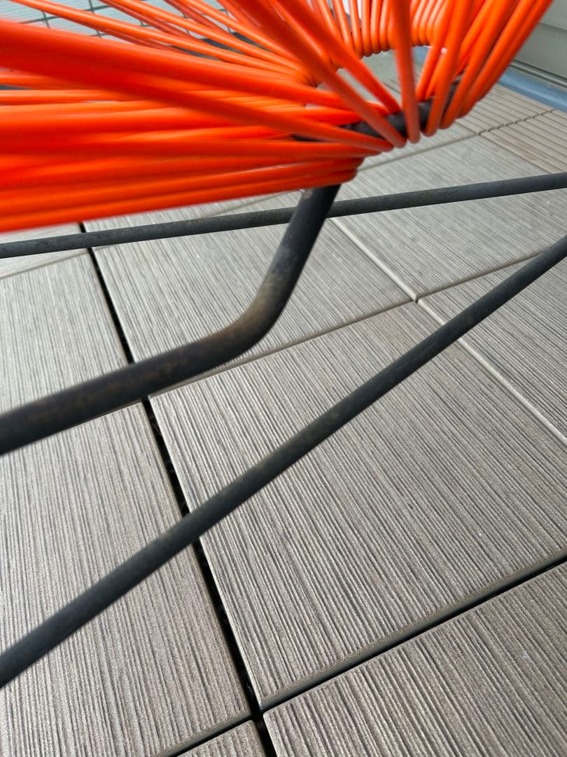 タナカ　アカプルコチェア オレンジ