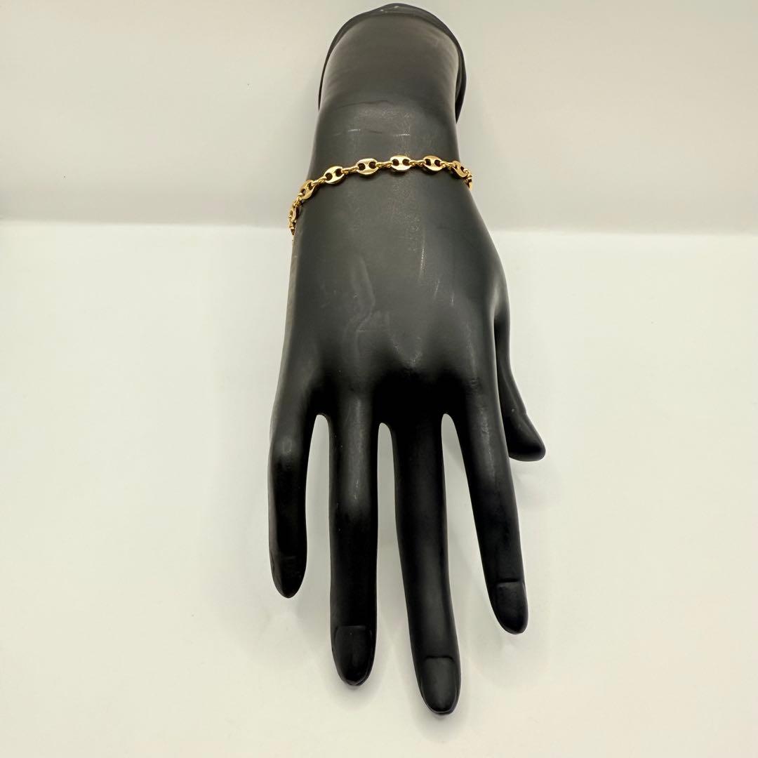 【極美品】GIVENCHY ジバンシー　ブレスレット　チェーン　ゴールド　19㎝