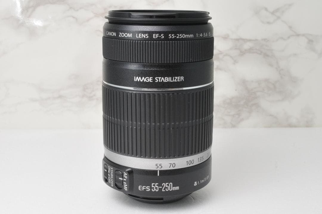 Canon EF-S 55-250mm IS⭐️望遠レンズ 手ぶれ補正 ズーム