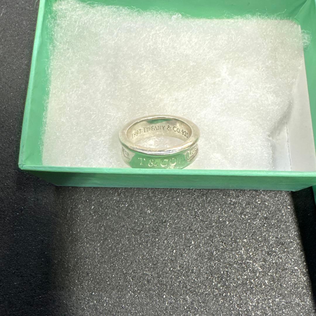 ティファニー　1837 ナロー　ワイド　リング 約7号