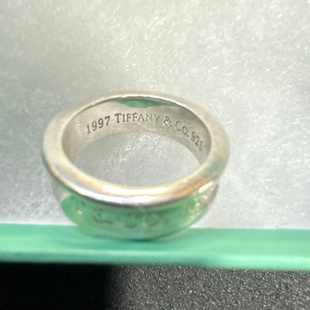 ティファニー　1837 ナロー　ワイド　リング 約7号