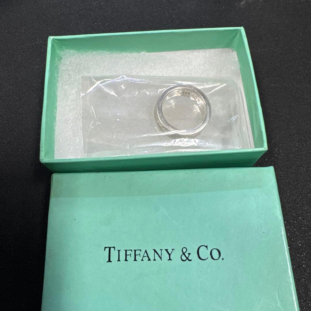 ティファニー　1837 ナロー　ワイド　リング 約7号