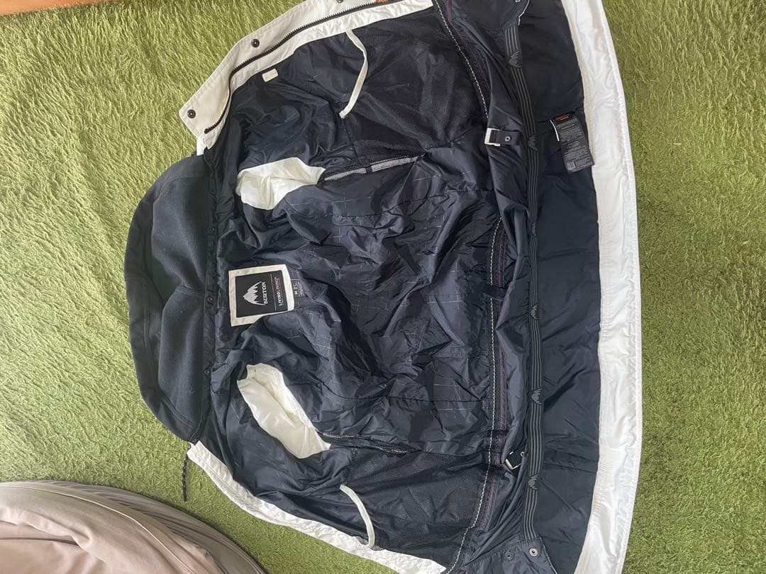 Burton boards スノーウェア サイズM ホワイト