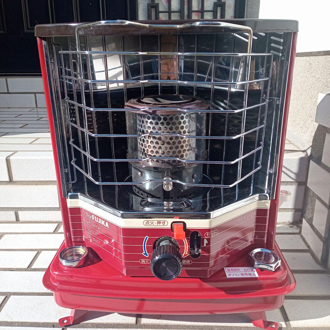 フジカ石油ストーブ⑪　New FUJIKA ＫＳ―２A 美品！ 電子点火OK！