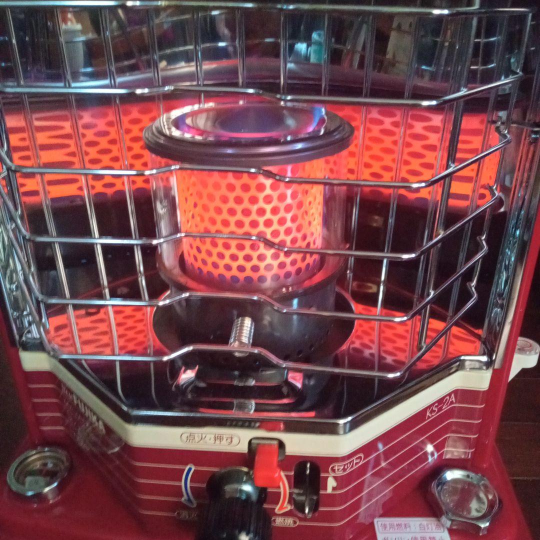 フジカ石油ストーブ⑪　New FUJIKA ＫＳ―２A 美品！ 電子点火OK！