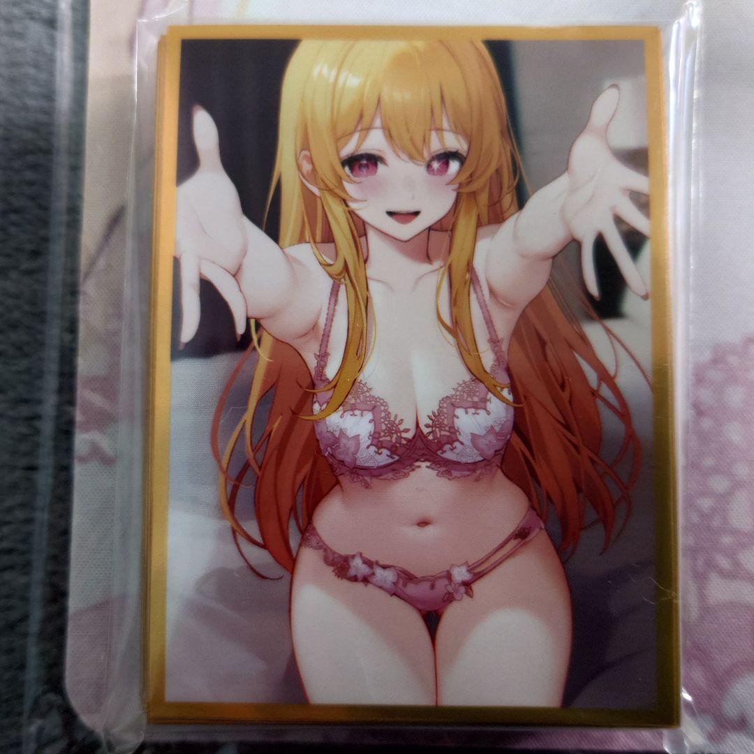 α1 推しの子 手を広げる&ランジェリー 星野ルビー スリーブ&プレイマット