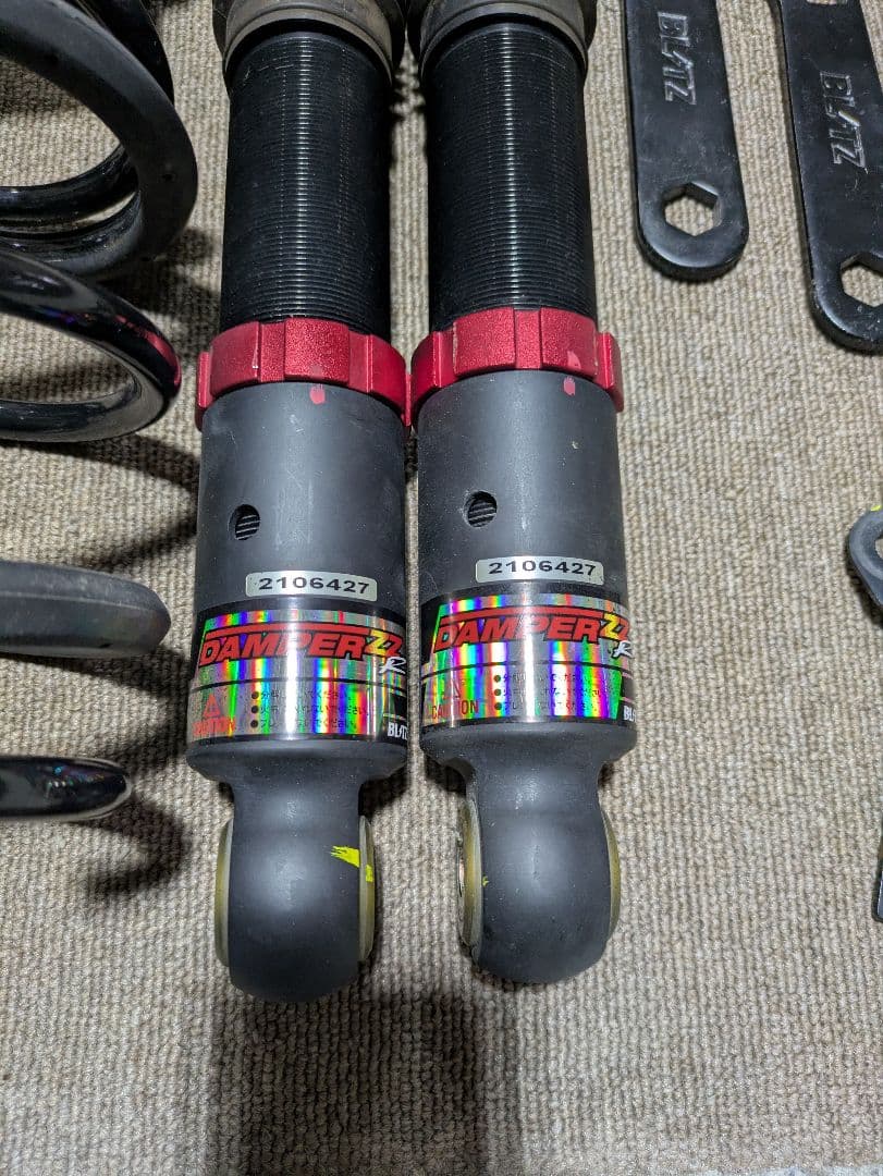 りょうDA64W エヴリィワゴン 車高調 ブリッツ DAMPERZZ-R