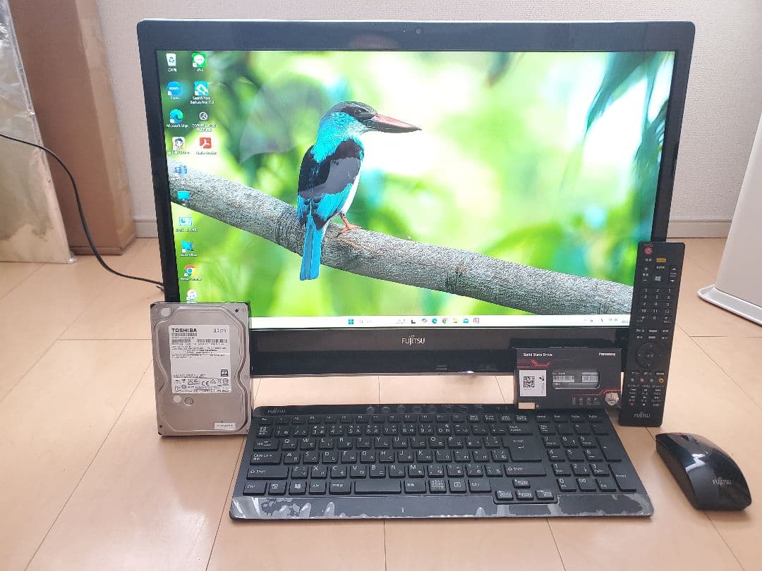 富士通/i7-4712MQ/M.2SSD240GB/16GB/オフィス2024