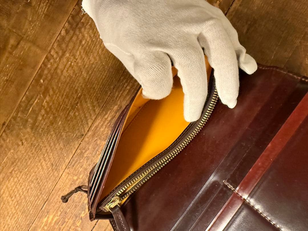 GANZO シェルコードバンSHELL CORDOVAN 2小銭入れホーウィン