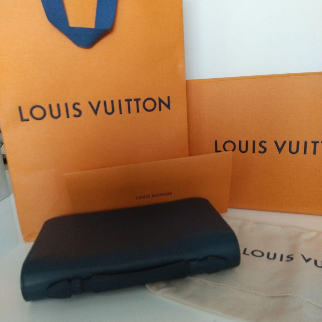 Louis Vuitton 長財布 ジッピー XL タイガ OCEAN