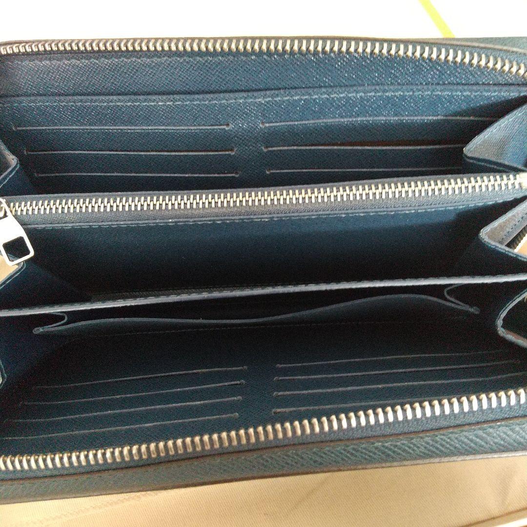 Louis Vuitton 長財布 ジッピー XL タイガ OCEAN