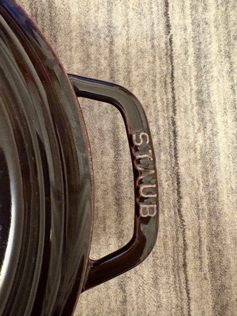 STAUB LA COCOTTE 両手鍋 ワインレッド