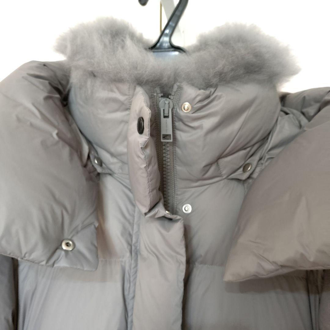 ソ*マ様 新品 yves salomon イヴサロモン ダウン グレー