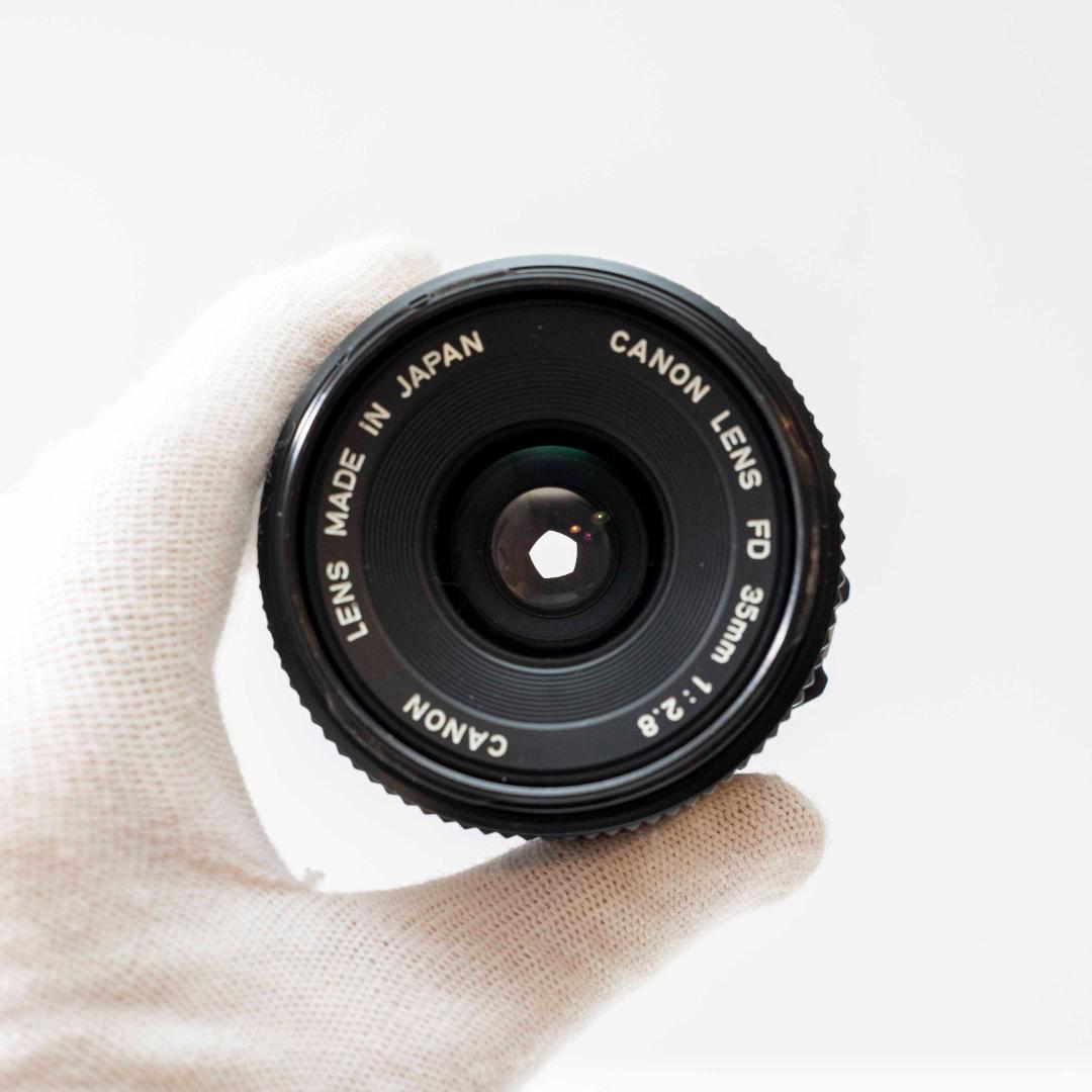 【美品/試写有】Canon New FD 35mm f/2.8 オールドレンズ