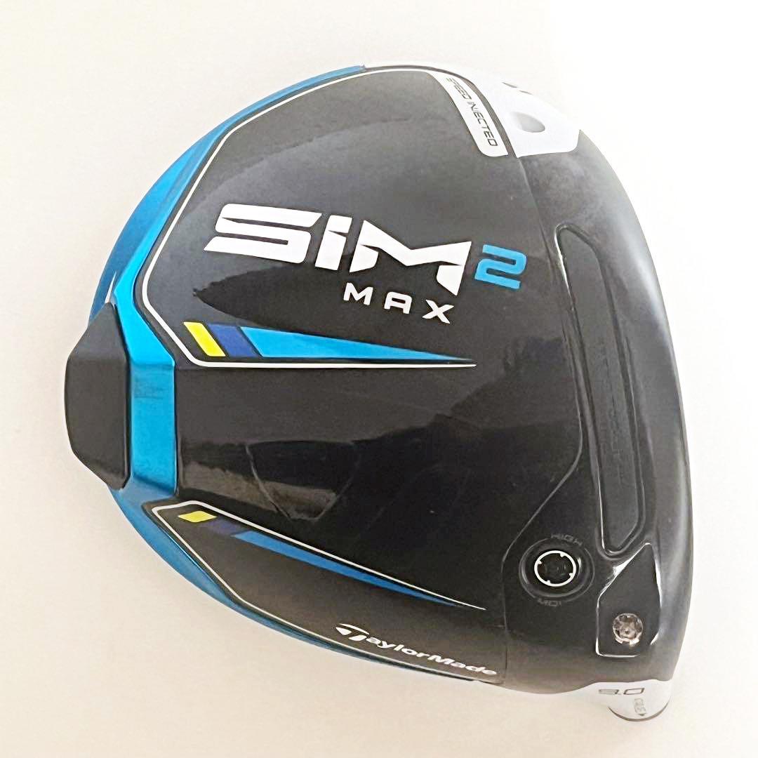 TaylorMade SIM2 MAX ドライバーヘッドのみ 9.0度 カバー付