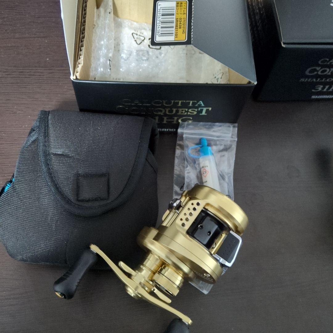 【美品】SHIMANO 15 カルカッタコンクエスト101HG