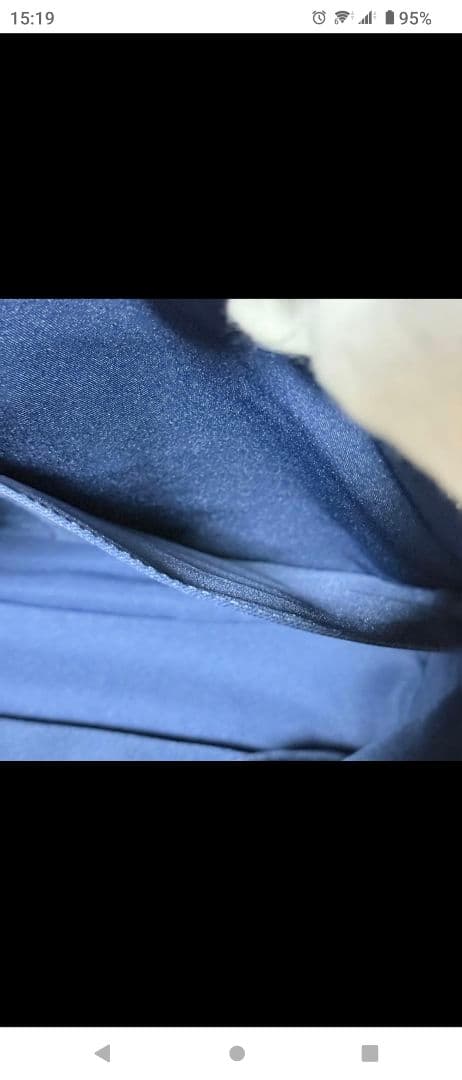 未使用✨キーファーノイ★Ciao チャオ★レザー★トートバッグ★ネイビー