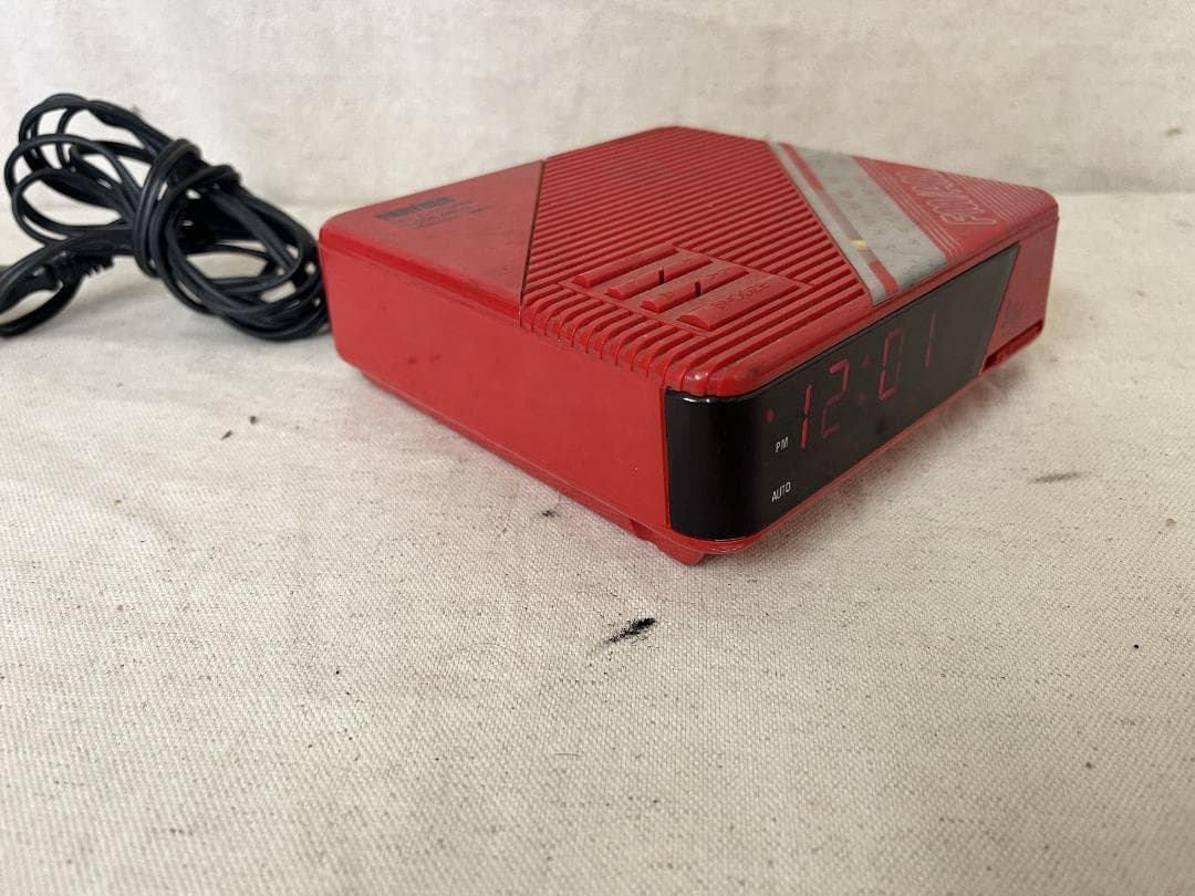 希少【アサヒコーポレーション】デジタルウォッチ＆ラジオ 1987年製 動作確認済