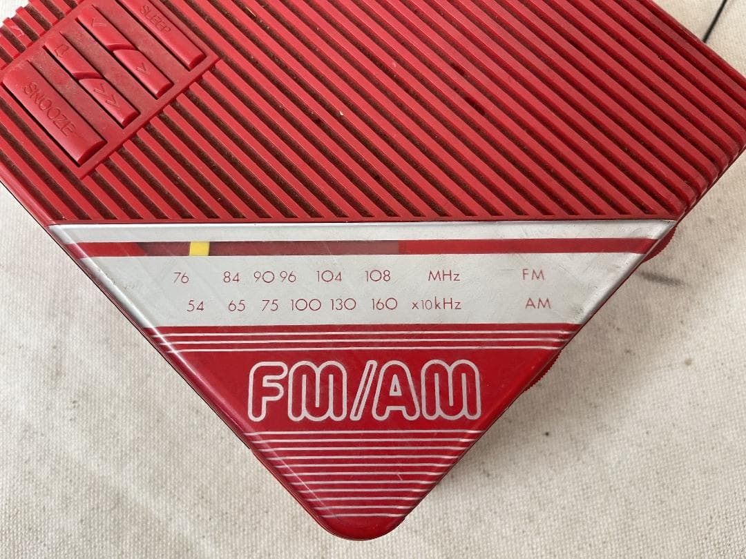 希少【アサヒコーポレーション】デジタルウォッチ＆ラジオ 1987年製 動作確認済